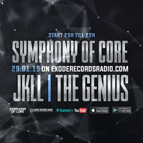 Tonight on Exode Records Radio [Symphony of Core]