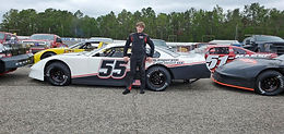 #55 takes 5 at 5Flags Speedway on first visit. 1st-5th 100 feet apart at finish line 10/25/2020.
