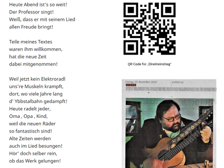 Waidhofener Lied geht online - Piaty macht's möglich