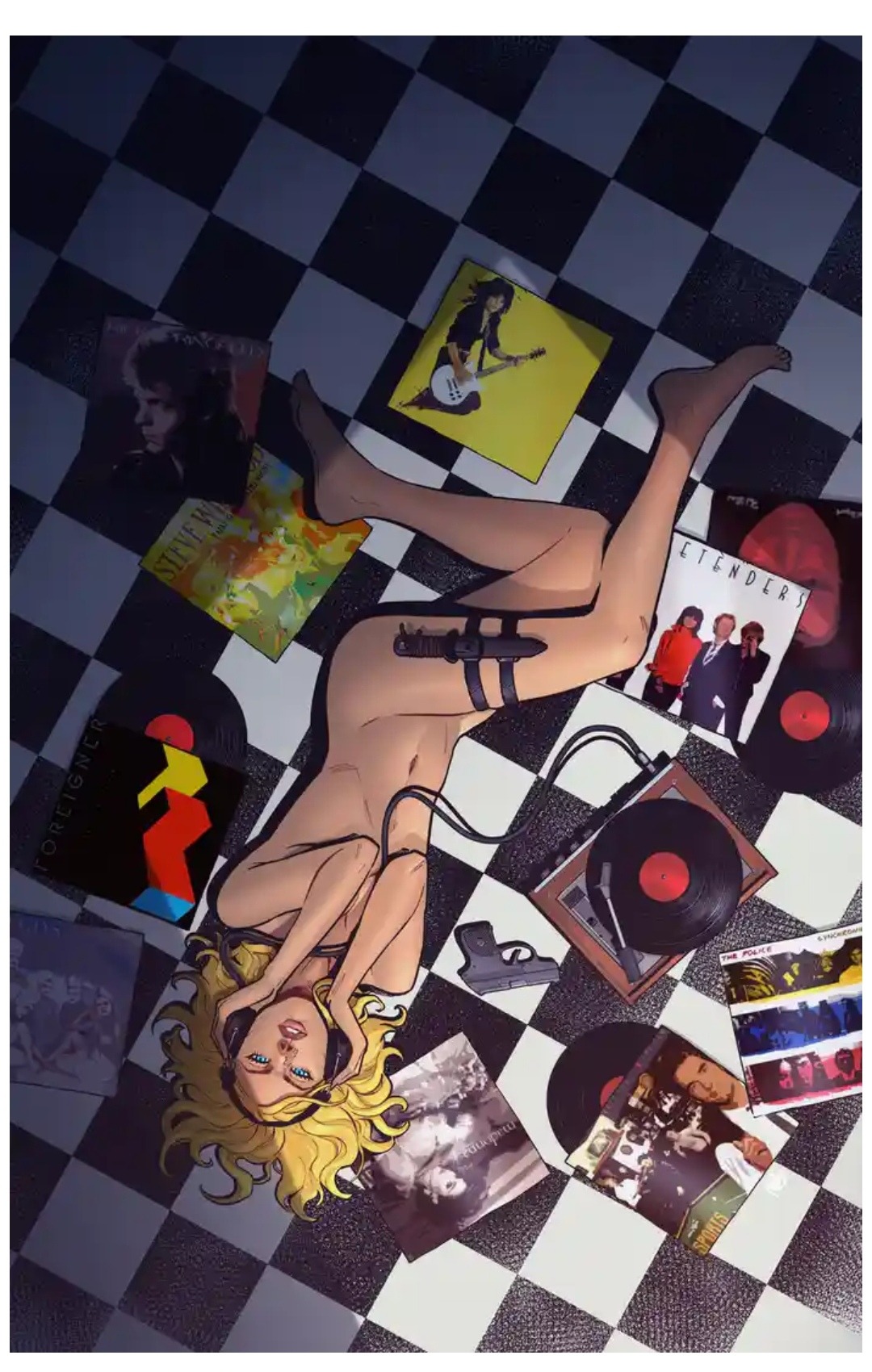 Sex, Spies, & Rock 'n Roll anthology comic content media