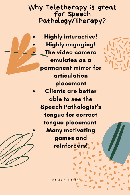 The Benefits of Teletherapy for Speech Therapy!!!