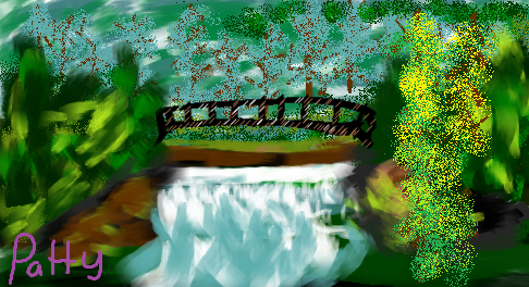M.S. Paintings - March 2021 - Secluded Bridge content media