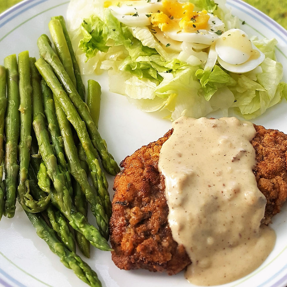 Chicken Fried Steak & Gravy | Low Carb | Country Fried Steak