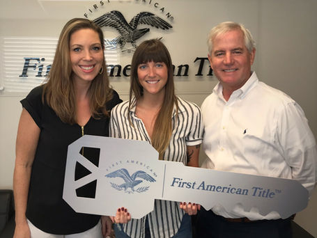 Congratulations To The First Time Home Buyer