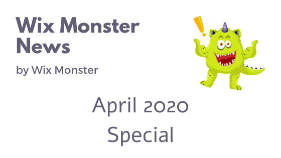 מה חדש בוויקס מרץ 2020