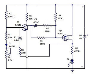 L44, Flashing Battery Moniter