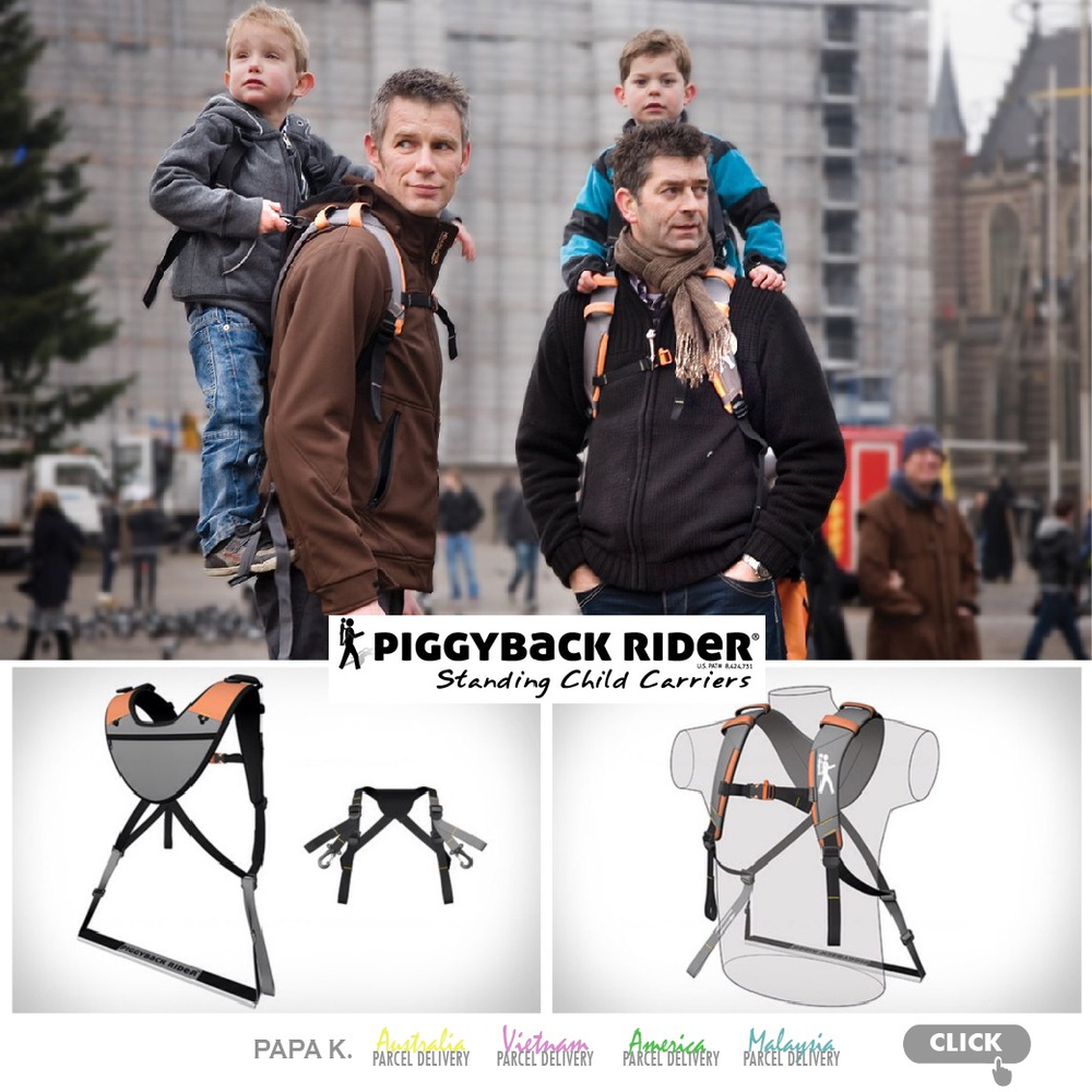 piggyback child carrier