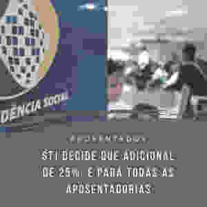 previdenciário adicional 25% aposentadoria decisão STJ