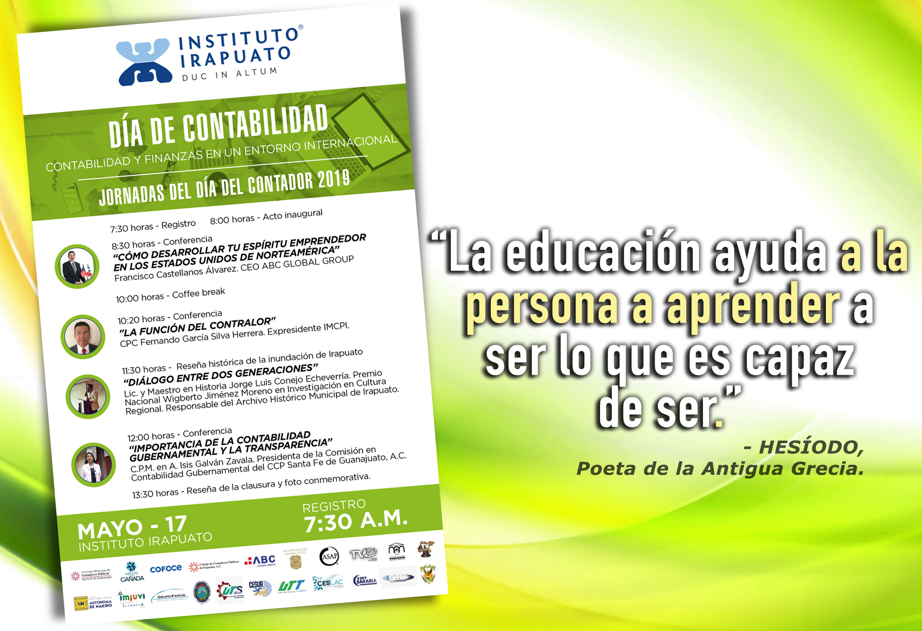 La actualización personal constante... content media