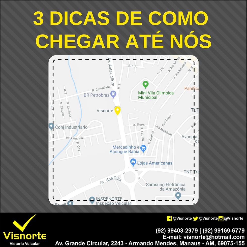 3 DICAS DE COMO CHEGAR ATÉ NÓS