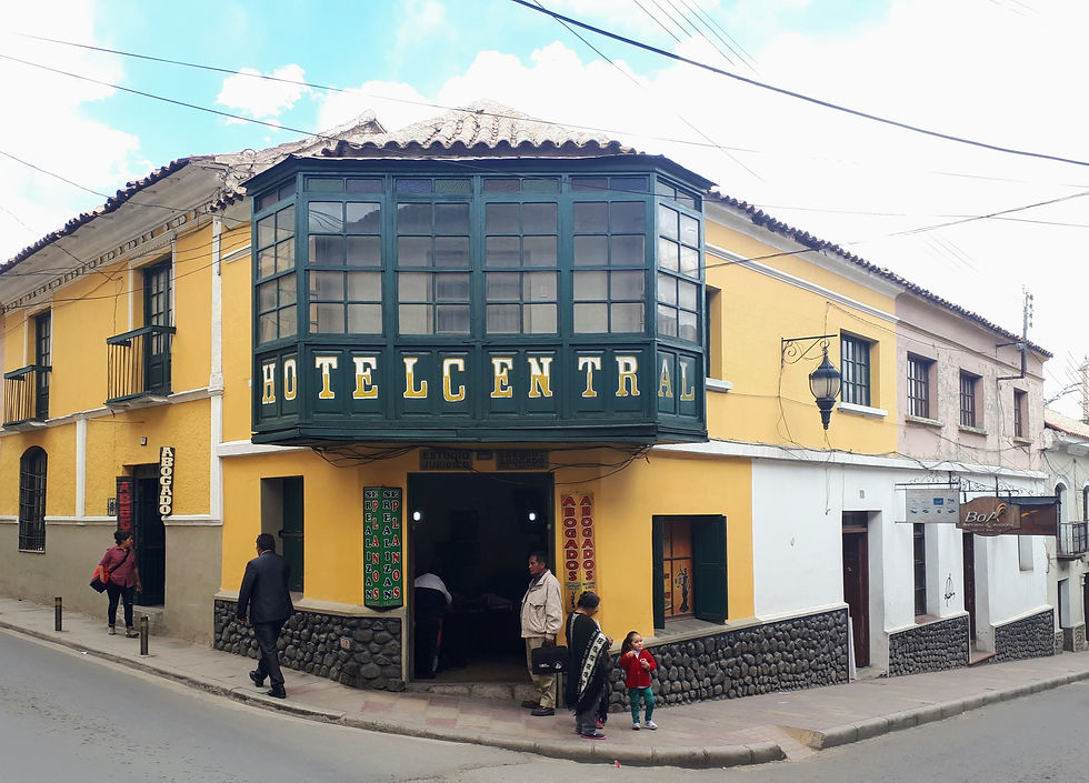 El Otro Viajero Bolivia Potosí Mina Hotel Central