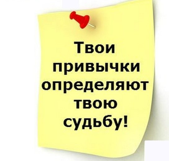 полезные привычки