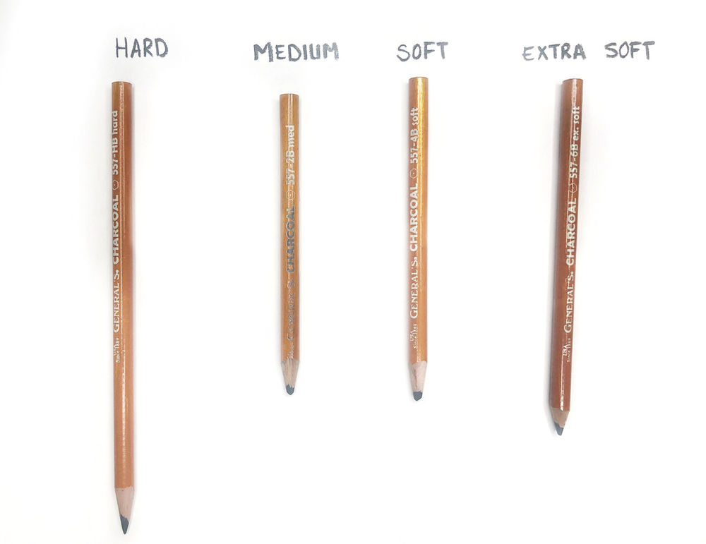 Differences Among Charcoal Types Soft, Medium and Hard. Which one is