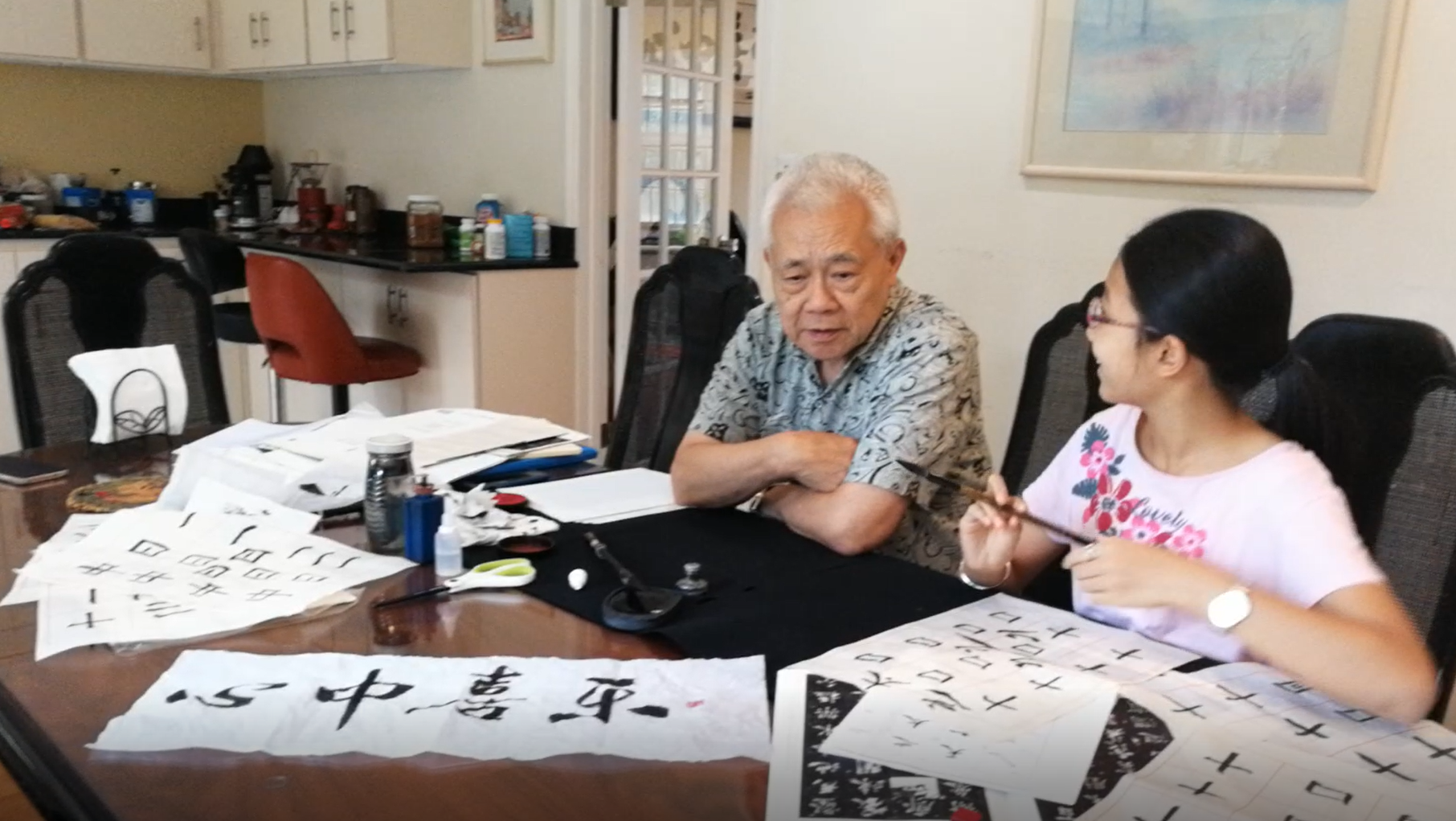 心中喜乐的许爷爷 content media