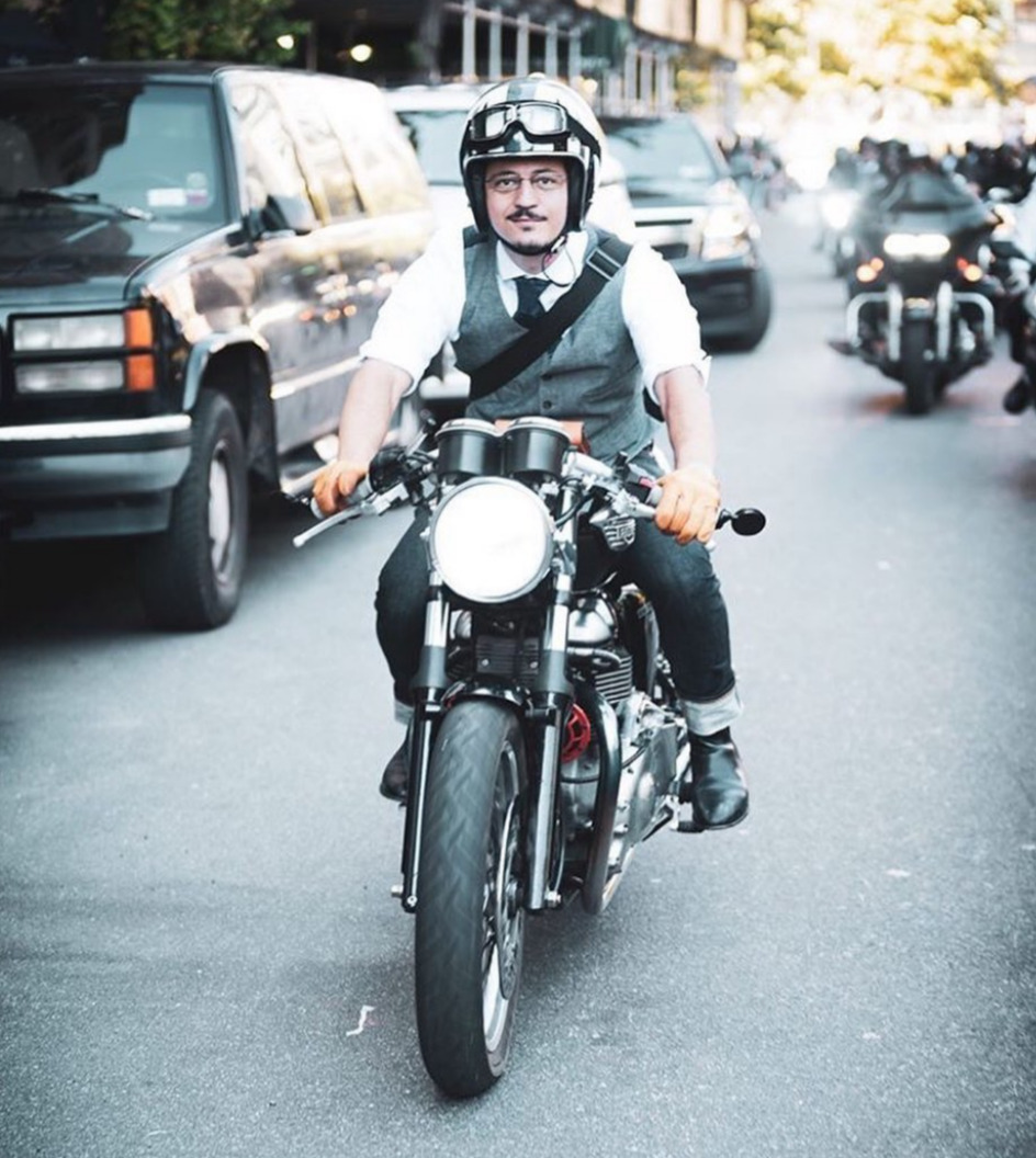 Douglas Thompson blazing through the streets of Coneccticut.