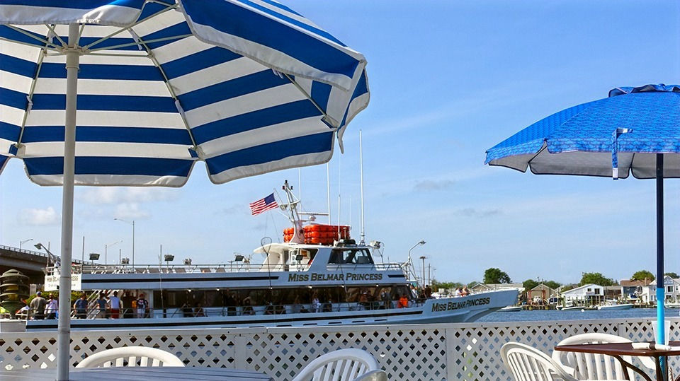 Outdoor Dining With A Water View In Belmar NJ
