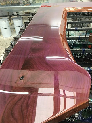 Barra con resina epoxi