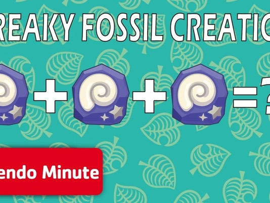 "NINTENDO MINUTE" BUILDS IMAGINARY DINOSAURS IN ANIMAL CROSSING NEW HORIZONS