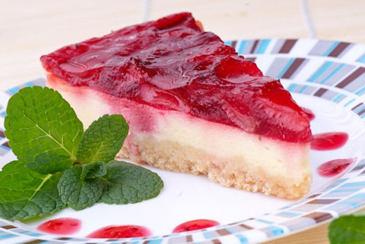 Recept na zdravý jahodový cheesecake