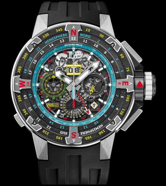 Richard Mille RM 60-01 Automatic Flyback Chronograph Les Voiles de St Barth Watch content media
