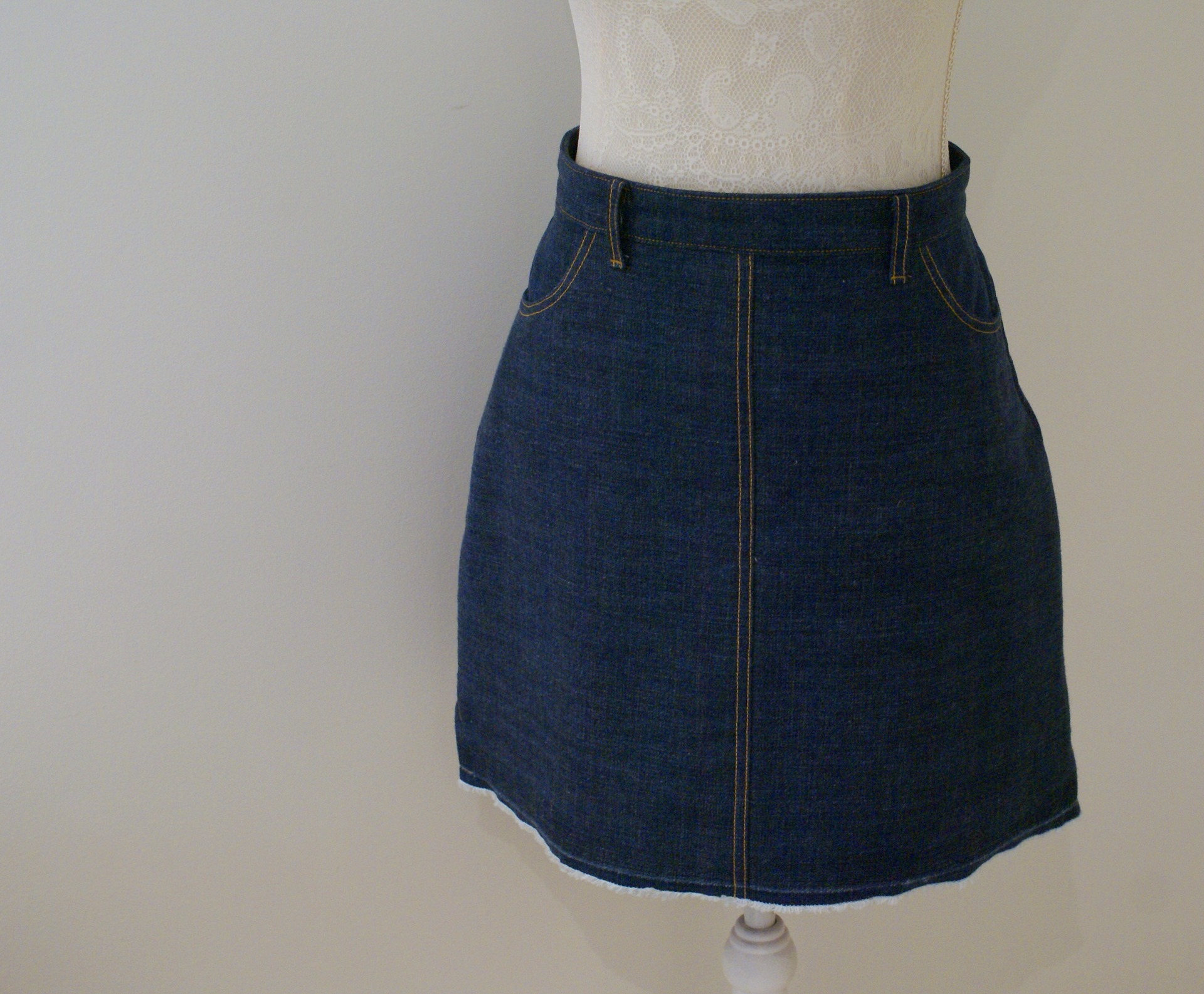 Cornflower Short Skirt content media