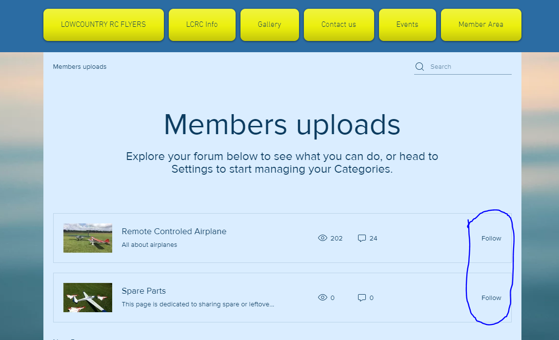 Website Updates and Feature Suggestions content media