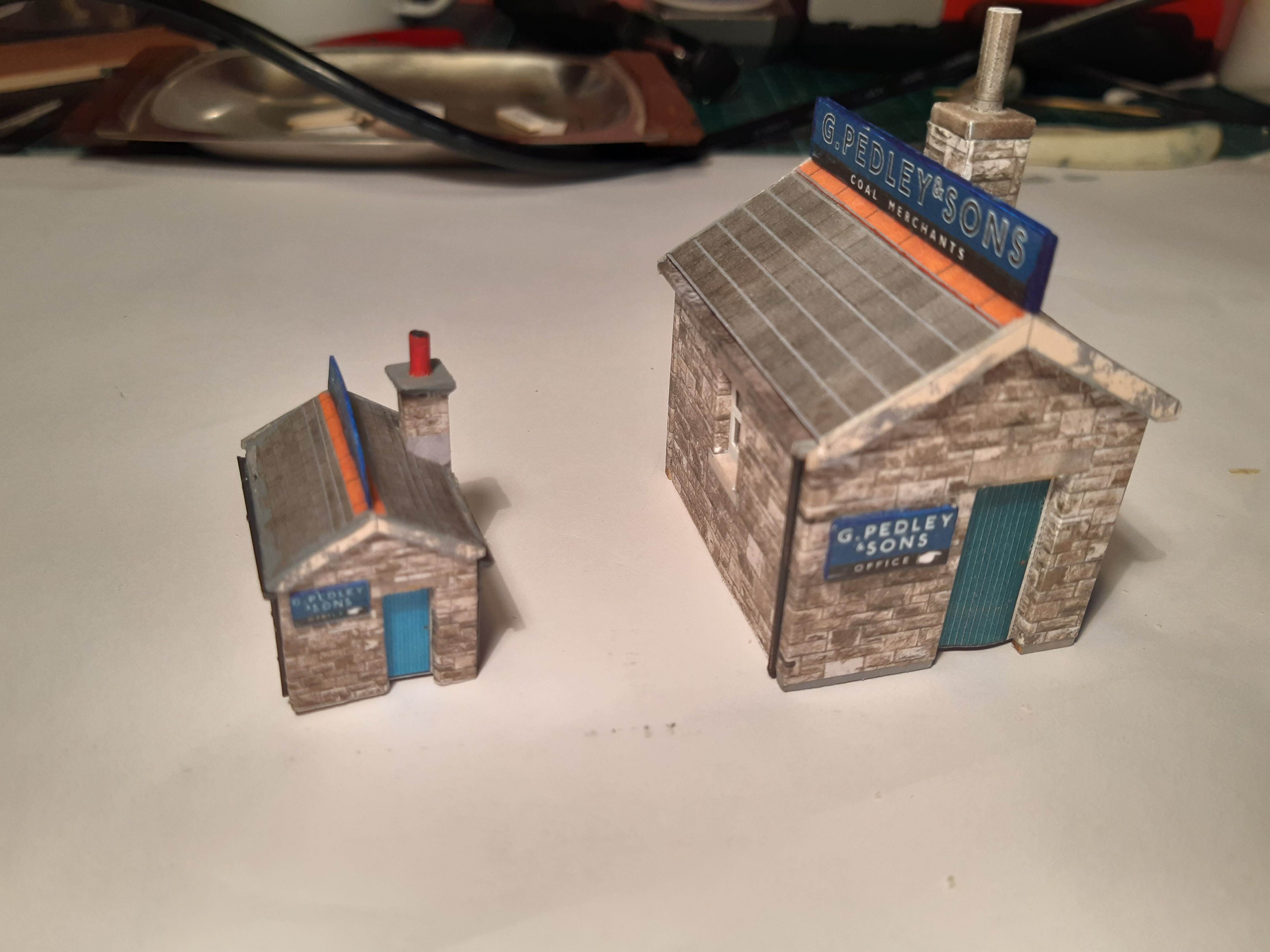 Colin's Coal Office and other projects progress content media