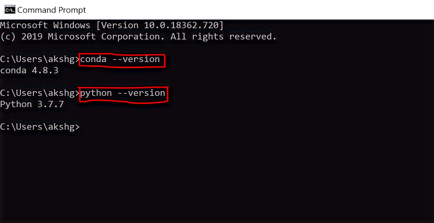 check conda python version check conda python version