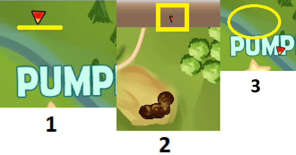 Blind spots on the map content media