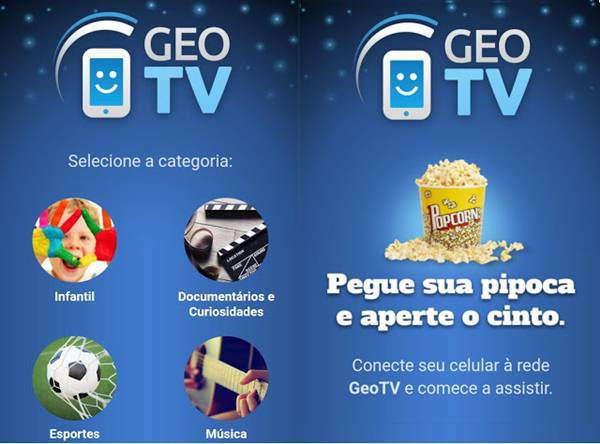 Sistema de entretenimento a bordo!