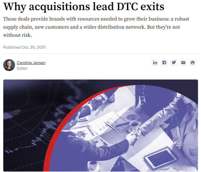 What are the three lanes of the "death triangle" to a DTC brand's founder? content media