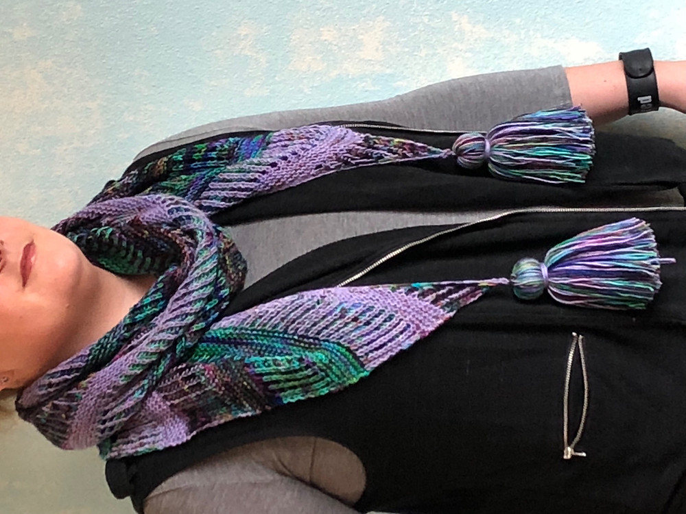 Intergalactic Wrap Knitting Pattern