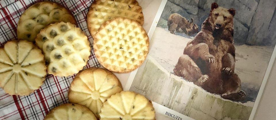 Frollini al limone e lavanda
