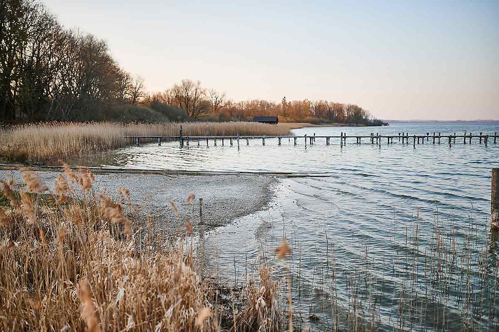 Utting am Ammersee bei München Familienausflug
