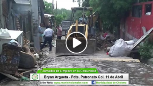 Jornada de Limpieza en la Col. 11 de Abril.