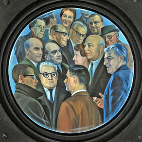 Jane Graverol (Verviers), La Goutte d'Eau 1964, d'après le Musée de La Boverie et le lien ci-après