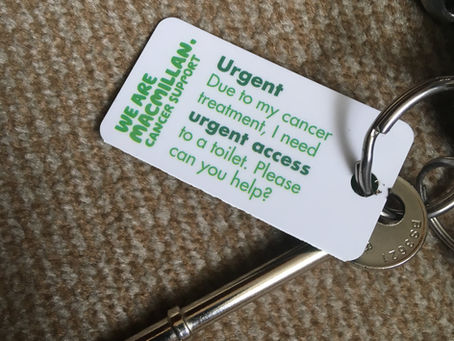 Macmillan Toilet - Urgent Access Card