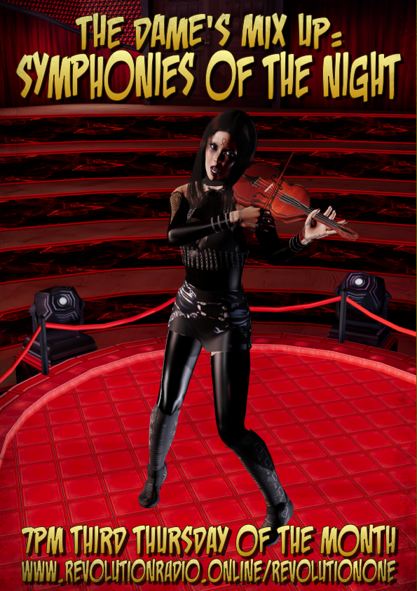 dames mix up symphonies of the night on revolutionONE on revolutionradio.online
