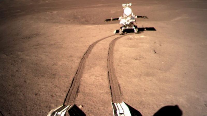Space: Chinese lunar rover finds a strange gel-like object on the far side of the moon. content media