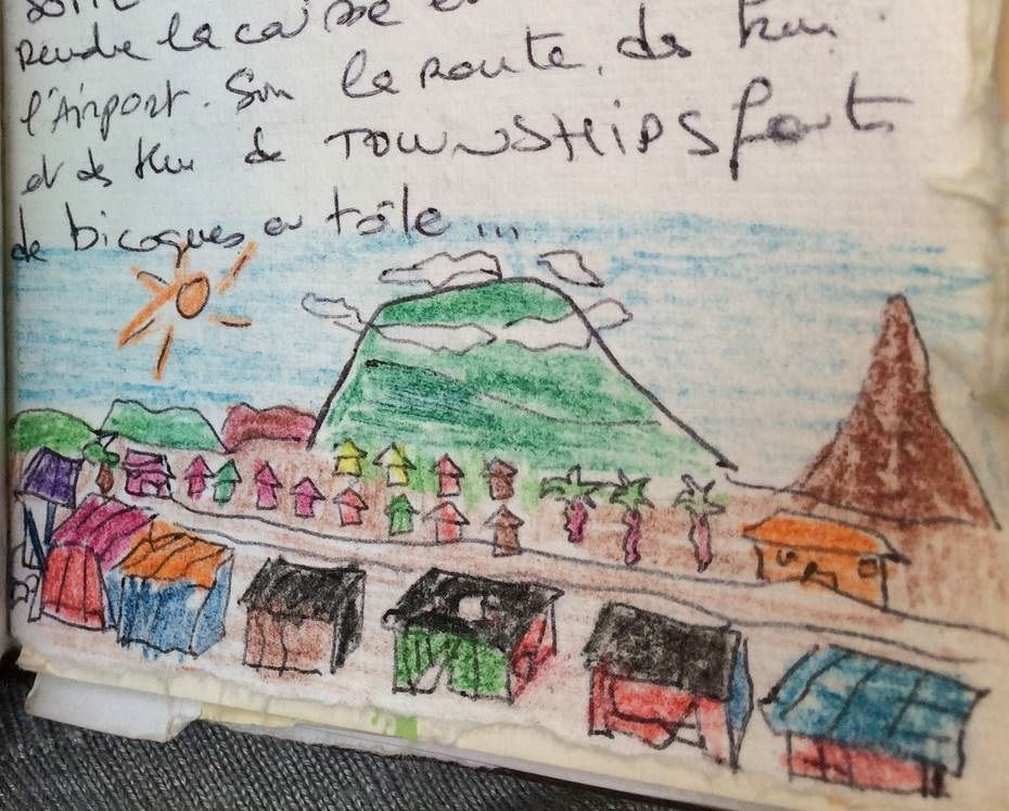 Carnet de voyage Afrique township