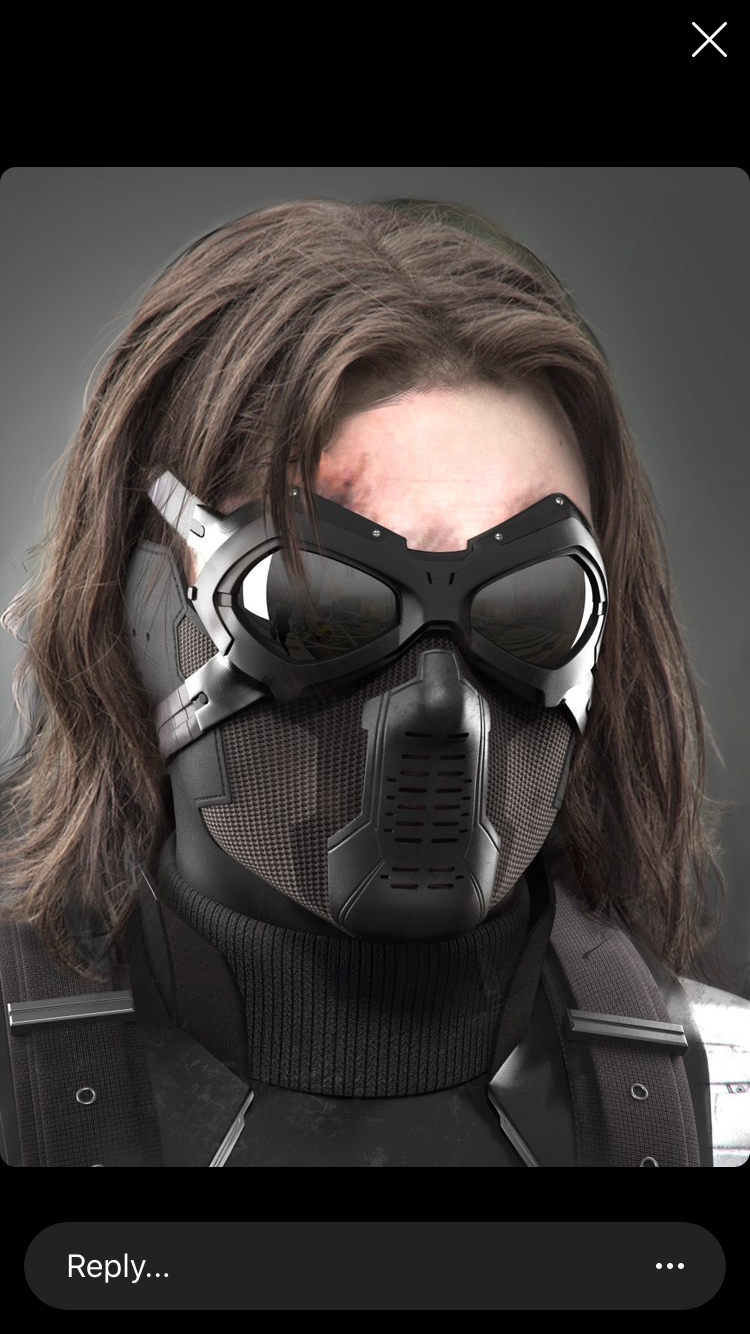 Winter Soldier Mask Do3d
