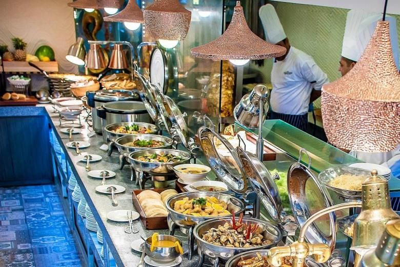 Halal buffet restaurant The Landmark suspended for 2 weeks | prolific-skins