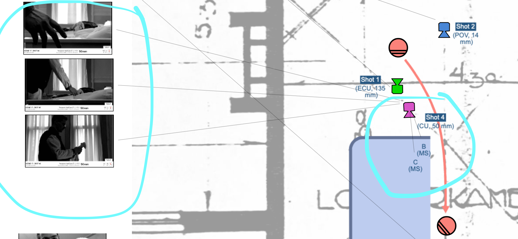 Adding storyboard images to shot versions content media