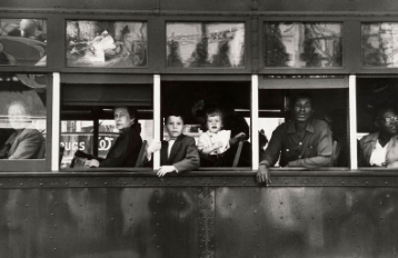Trolly – New Orleans, 1955. From The Americans © Robert Frank.