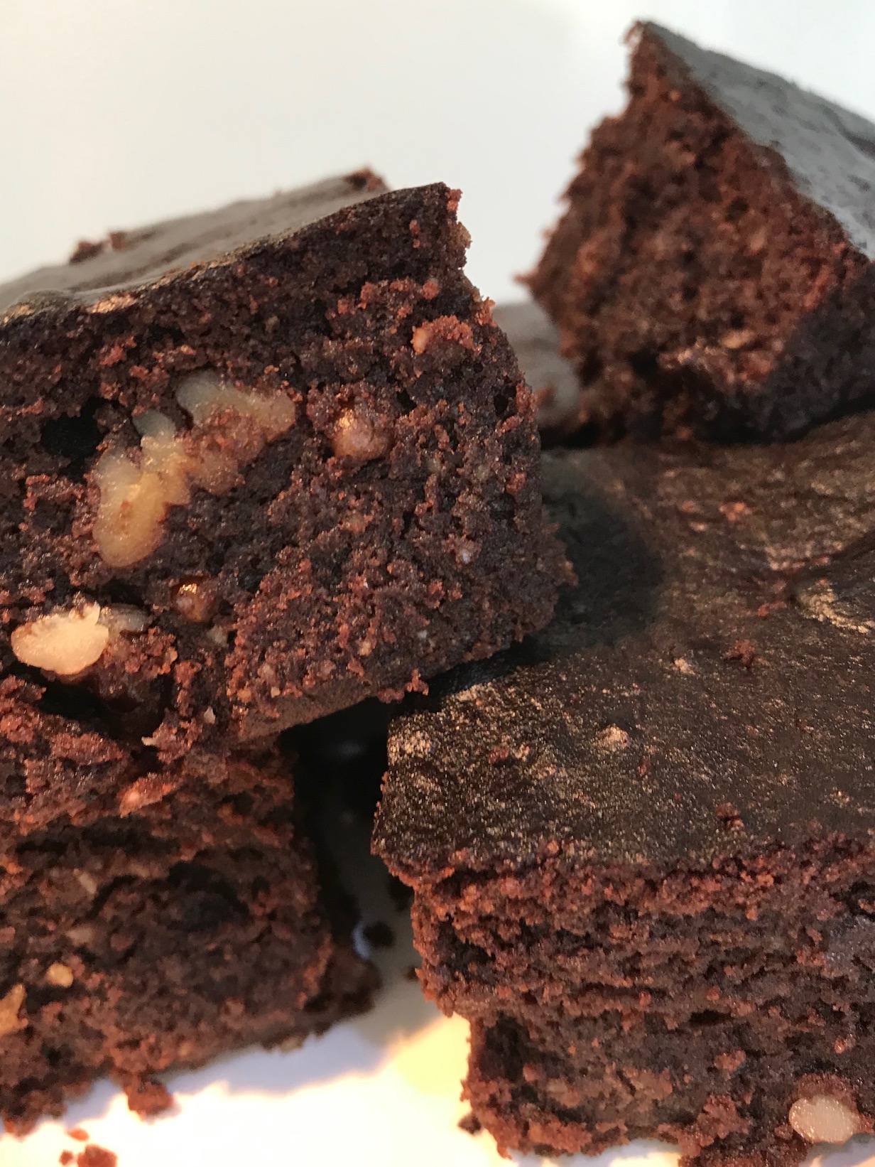 Gooey chocolate brownies content media