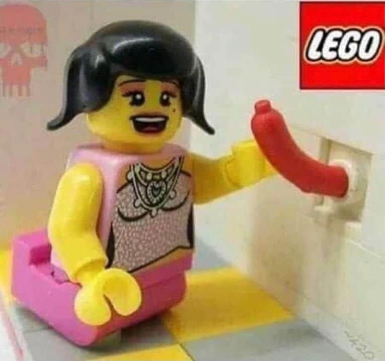 LEGO glory hole