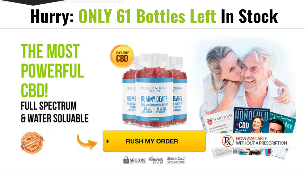 Blue Madeira CBD Gummies's Reviews And Exotic Ingredients, Now Available At Yor Doorstep. content media