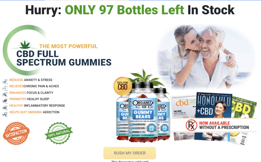 Improves sleep quality and eliminates insomnia{Organixx CBD Gummies Review} content media