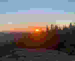 Bald Mountain Sunset
