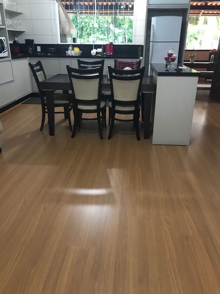Piso laminado - Nogueira Natural — foto 5